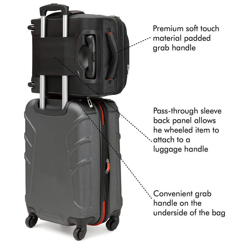 Hot sale Endeavor Wheeled Under seat Carry-On luggage