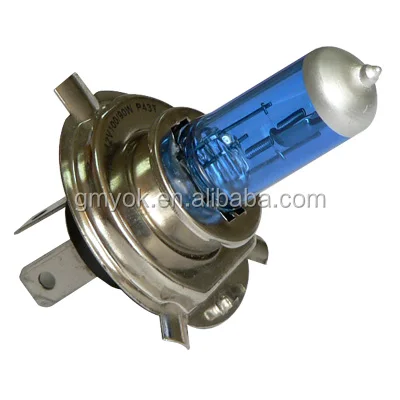 12v 100/90w Light P43t Motorcycle Bulb Transparent H4 Halogen Bulbs