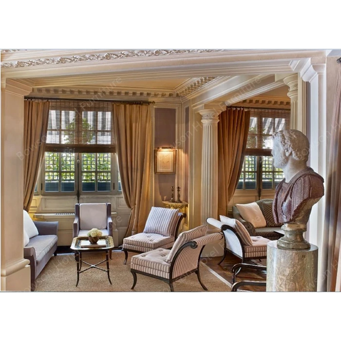 High Grade Customized Elegant Luxury 5 Star Hotel Lobby Furniture for sale