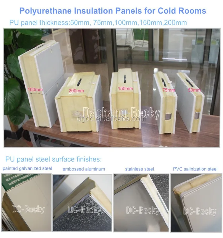 Environmental Thermal Insulation Cold Storage Room Eps Sandwich Panel