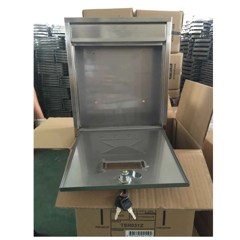 2019 hot selling mail box stainless steel