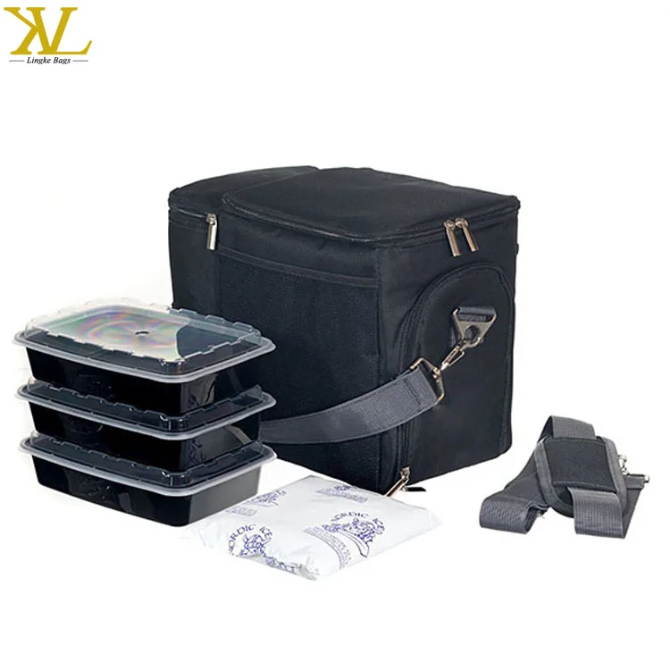 Picnic Ice Cooler Box, Cooler Portable Freezer Fitness Meal Prep Bag