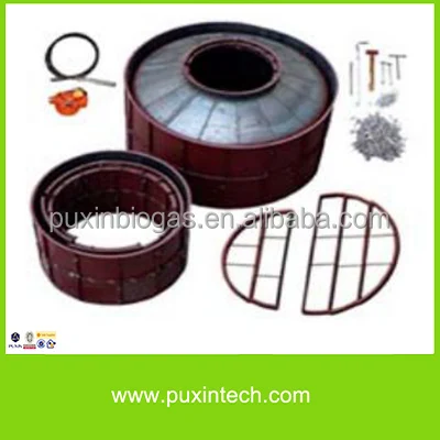 Забетонированы бытовой Китае завод по производству биогаза для очистки сточных вод