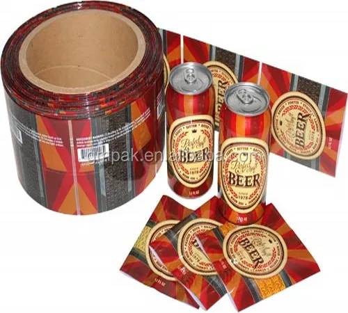 
 Самая дешевая ПВХ термоусадочная муфта для этикеток Пивных Банок  