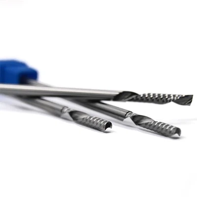 JACA CNC Endmill Carbide Tools End Mill 1 Flute Cutters For Foam