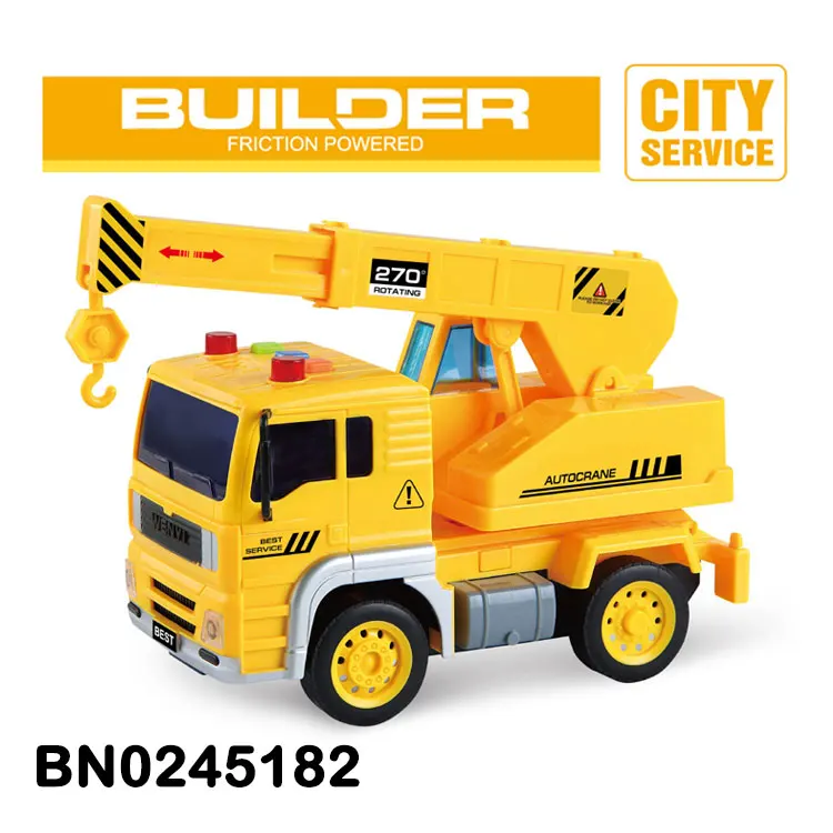 Масштаб 1:20 фрикционный грузовик игрушечный кран автомобиль игрушки с звуком и светом мини-автомобиль игрушечный инженерный грузовик
