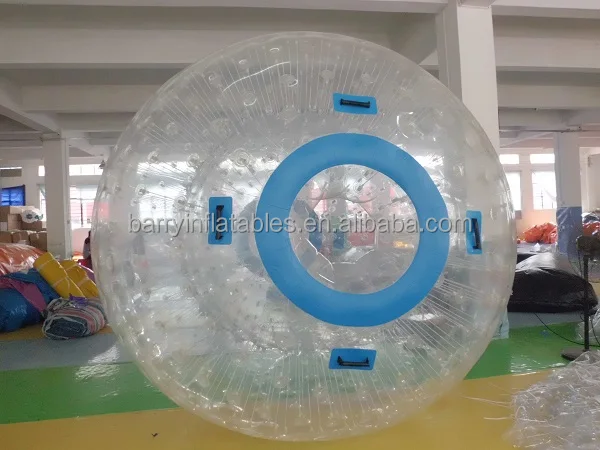 Manufacturer Wholesale Clear 3m Human Hamster Ball Inflatable Grass Rolling Zorb Ball for Sale