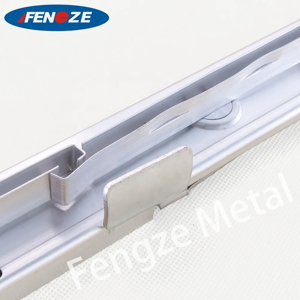 B2 Metal window shutters adjustable glass louver 4 blades galvanized Aluminium Louver Window aluminum louvre frame