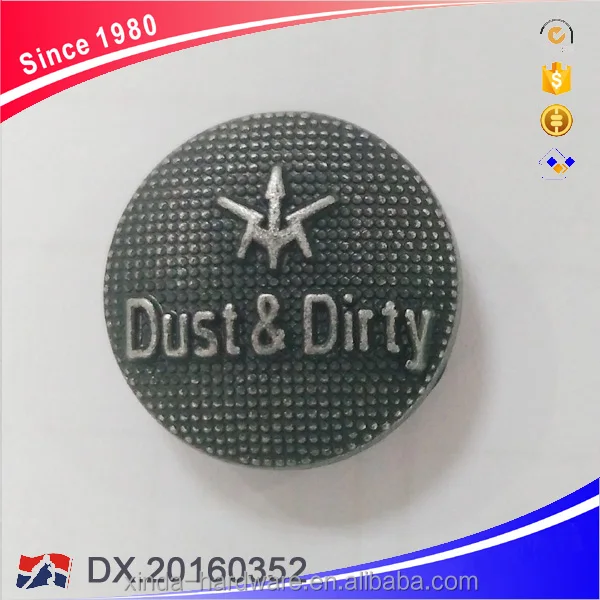 New Design 2019 Metal Jeans Shank Button for Jacket, Customized Size and Color alloy Material Jeanswear Denim Button