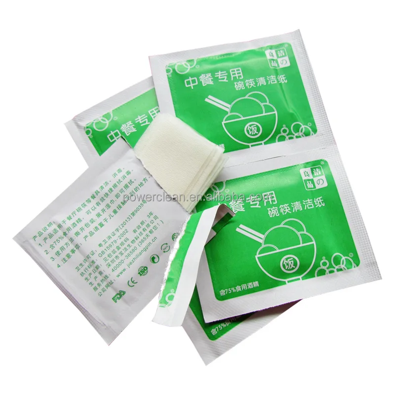 Disinfecting Restaurant Cleaning Wet Wipes