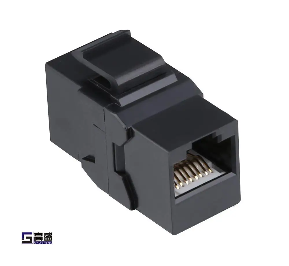 
 Китайский заводской продукт utp cat 5e rj45 keystone jack / amp 8p8c cat 6 модульный jack / 90 градусов экранированный модульный разъем/соединитель  