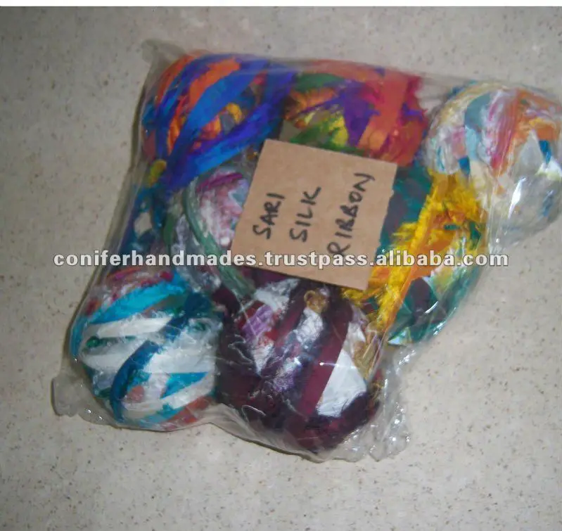 
Sari Silk Ribbon Yarns 