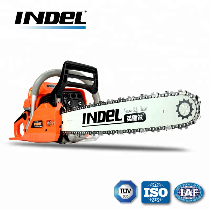INDEL 2-Stroke Pole Wood Cutting Portable Petrol Chain Saw petrol saw tree cutter EX826