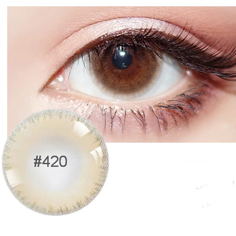 
High Quality OEM 4 colors 1 year in stock available wholesale silicone hydrogel contact lenses lentes de contacto 