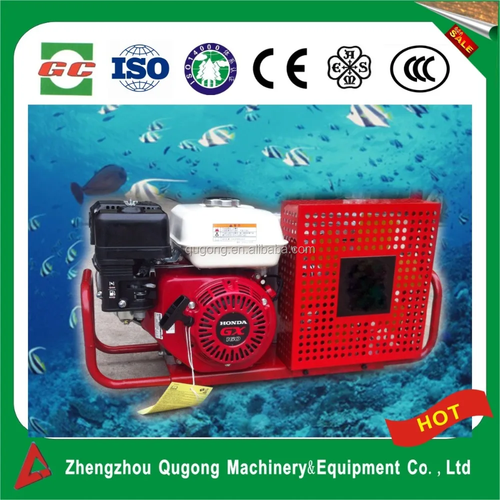 300bar high pressure air compressor, 300bar scuba diving gasoline Air Compressor