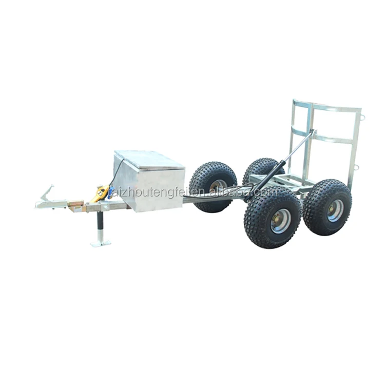 China factory custom small size outdoor car trailers cargo utility motorcycle trailers