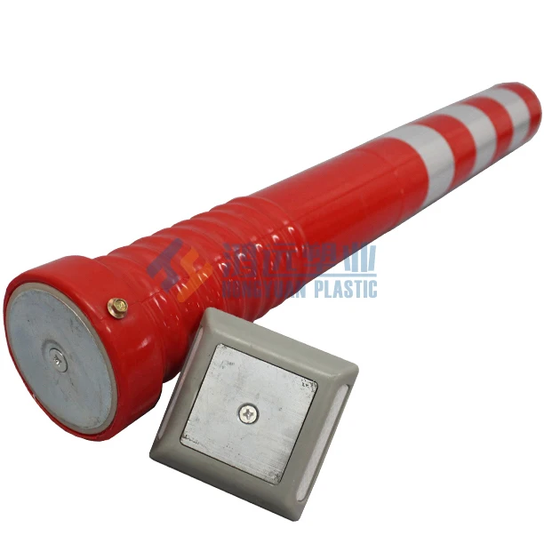 H76cm separable reversiblre lane delineator removable warning post