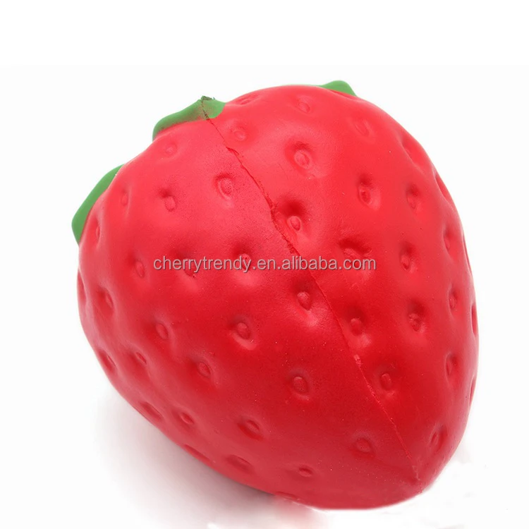 
Slow Rising Jumbo Strawberry Squishy 