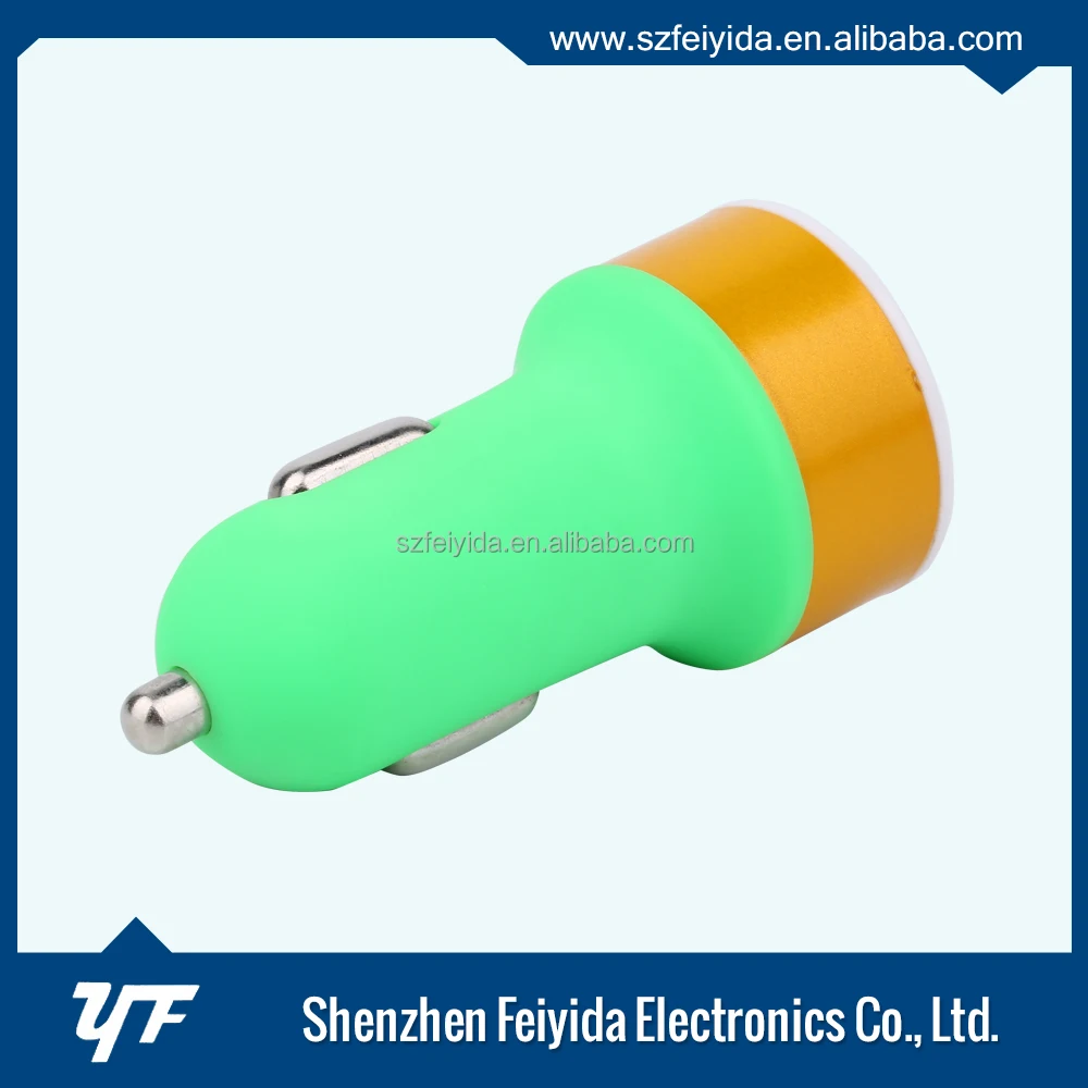 Double Speed Fast Charging DC 5V 2.1A Output Universal Portable 3 USB Ports, 12V Car Charger