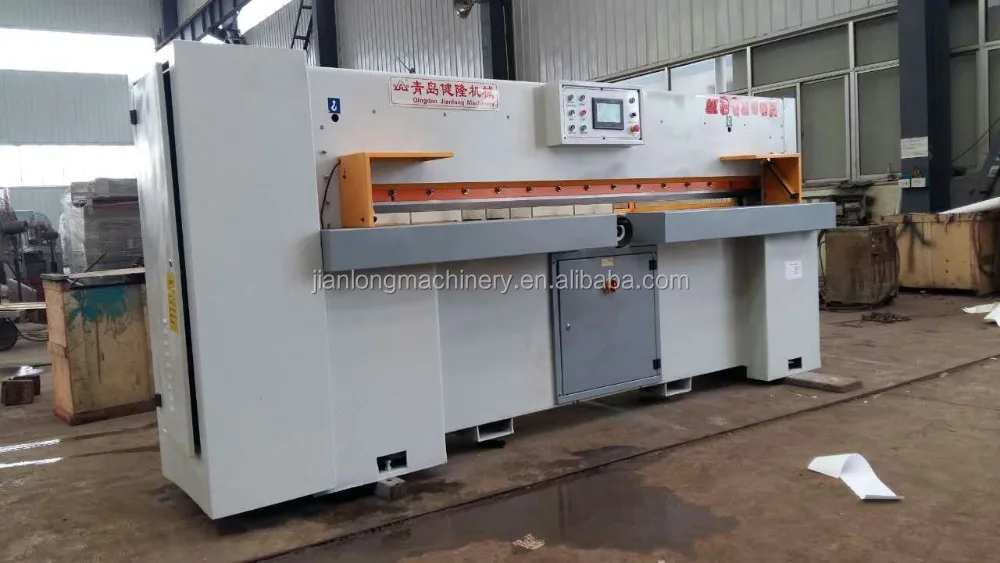 hydraulic pneumatic veneer clipper guillotine cutting machine