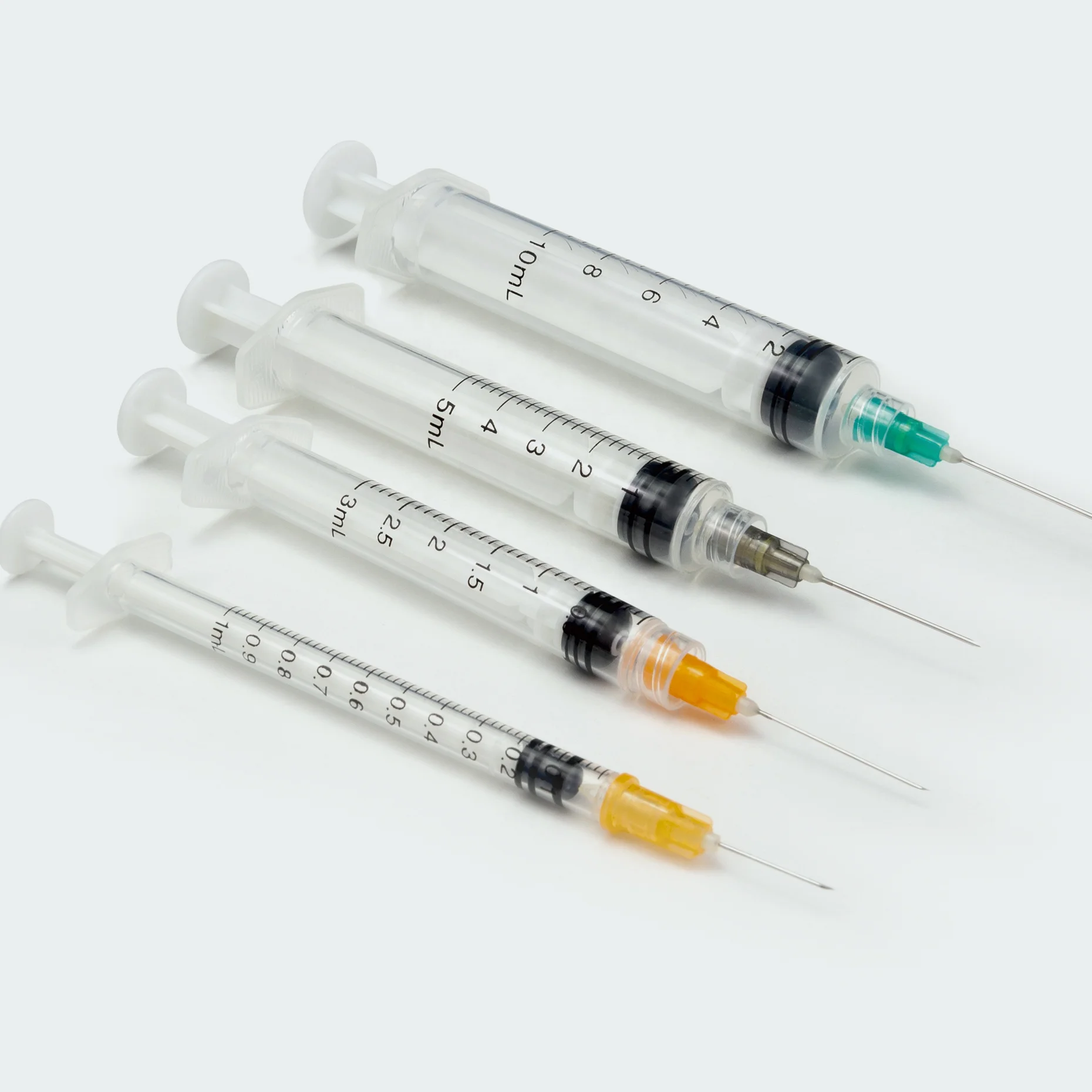 CE approved auto disabled retractable syringe with needle 1/3/5/10ml