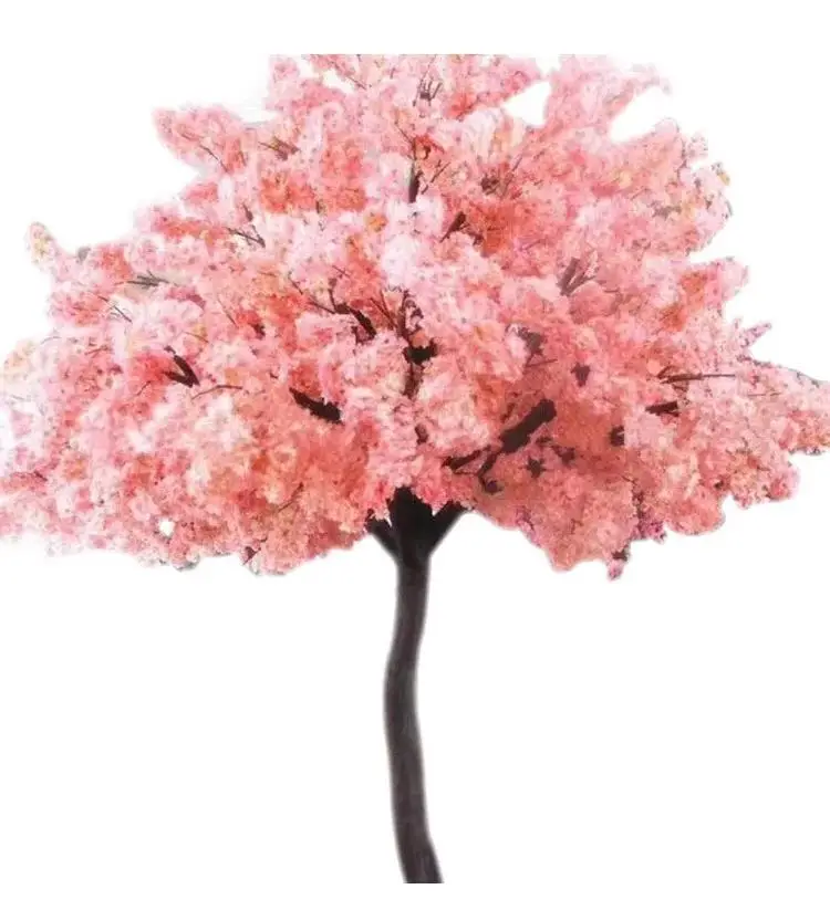 1-3 метра в высоту; Для помещений; Розовый цвет вишни; Искусственное дерево; Цветение вишни; Белое дерево для свадебного украшения