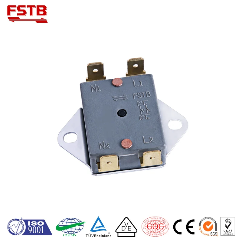 
FSTB Wholesale KSD306 Double-pole Structure Electric Heater Thermal Switch 