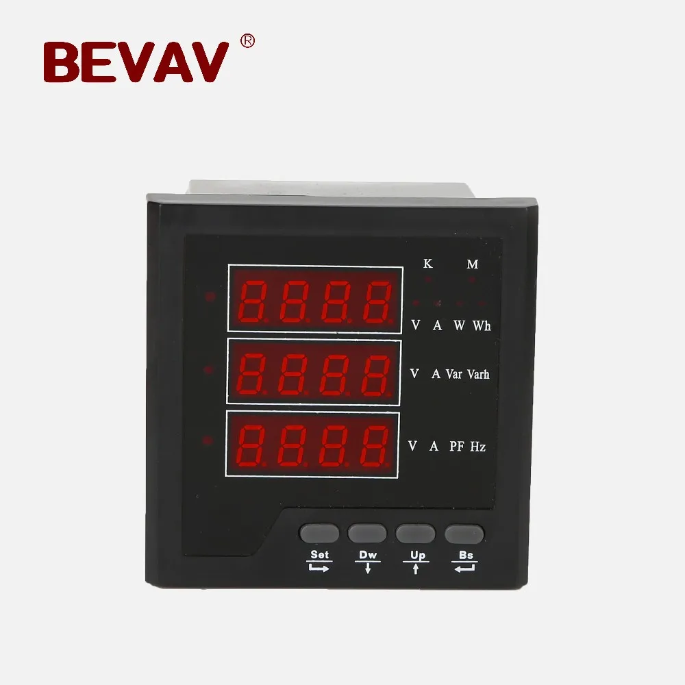 XD194E-9S4 digital  multifunction three-phase energy meter with modbus electricity meter/kwh meter