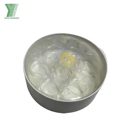 Wholesale Custom Fresh Flower Round Box Bouquet Decorative Cardboard Food Grade Luxury Paper Larger Round Macaron Gift Box