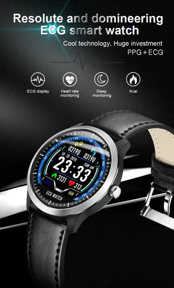 New Arrival Smart Watch HRV Heart Rate Monitoring Smart Bracelet For iPhone Android