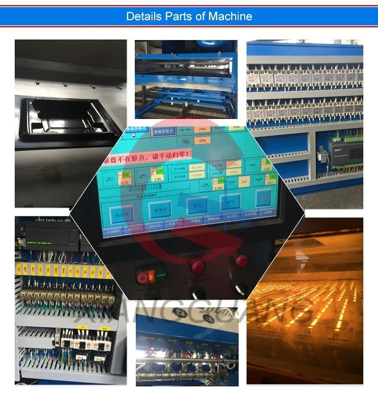 Stored Program Control Thick Sheet Vacuum Forming Machine