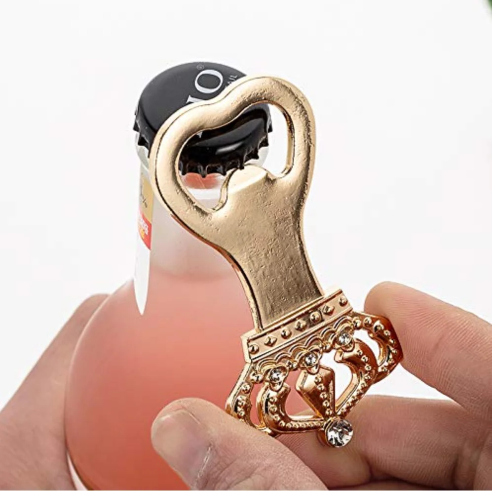 
crown shape Bottle Opener with Gift Box Packing Wedding Birthday Baby Shower Party Favor Souvenir Gift 