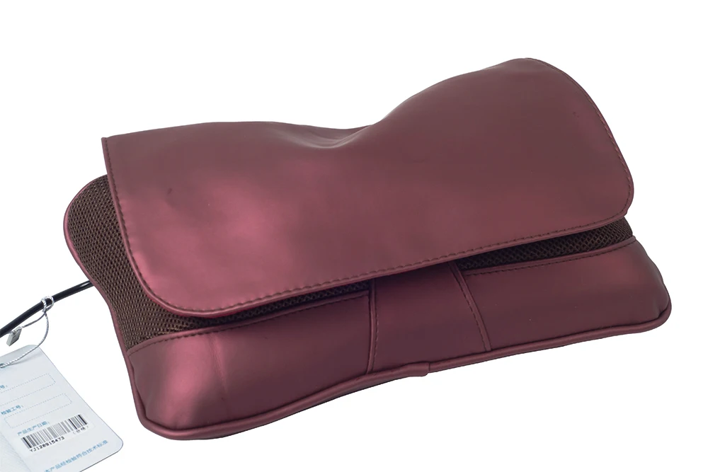 Simple Design Multipurpose Sleeping Electronic Heated Balanced Car Home Back Massage Pillow Wholesale