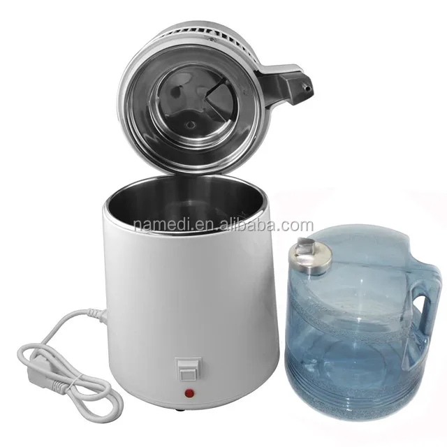 
 Стоматологический Электрический водяной дистиллятор с пластиковой бутылкой в Индию  