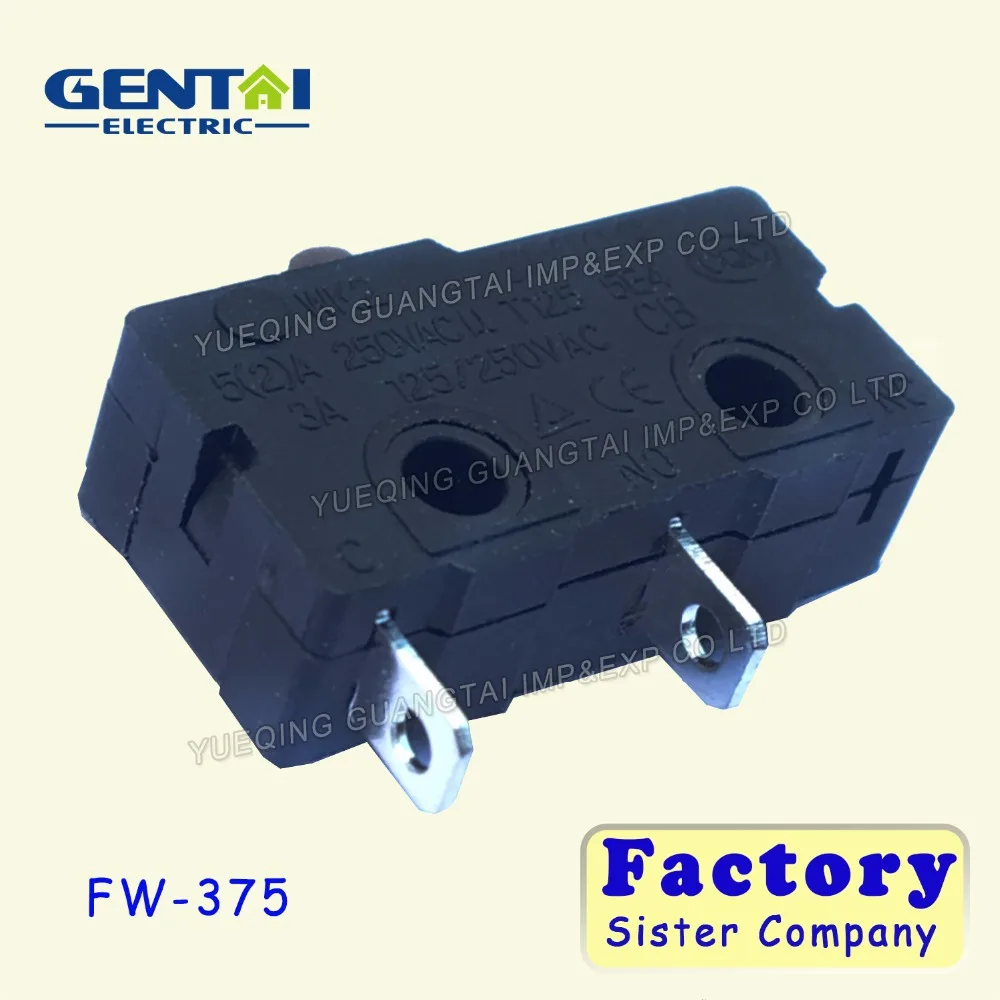 5a 125/250vac mini zippy micro switch with 2 pin