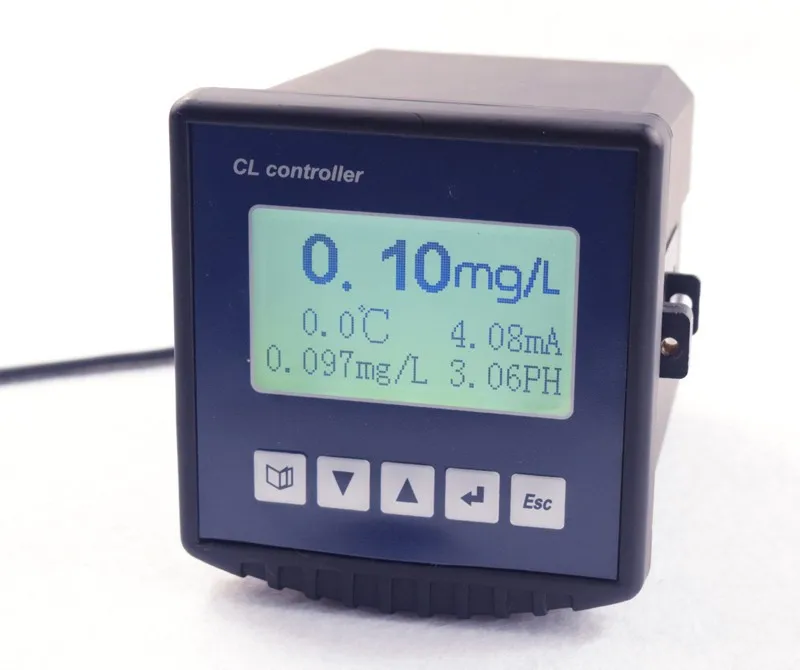 Онлайн измеритель остаточного хлора с датчиком