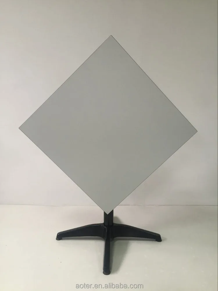 Wholesale Manufacturing Morden Compact Aluminum Wood Outdoor Garden Furniture Folding Table