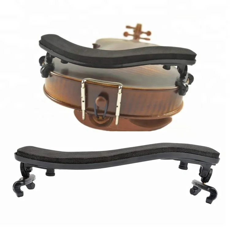 Плечевой упор для скрипки размером 4/4-3/4 регулируемый пластиковый складной на