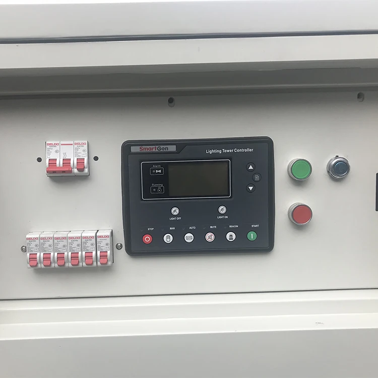 2400W LED 360000 lumens diesel light tower 9m Hydraulic outdoor Sports Stadiums Emergency light