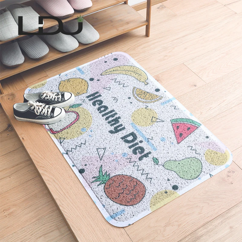 
Welcome Designer PVC Outdoor Cheap Washable Entrance Home Plate Door Mat 