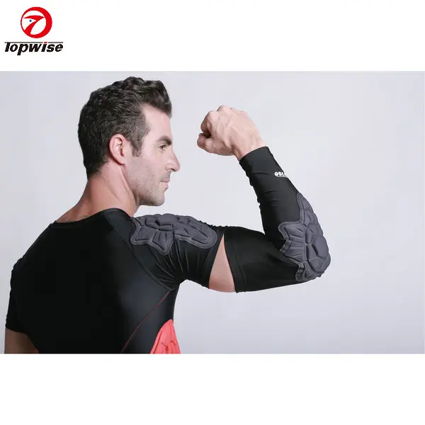 
High Quality Compression Arm Sleeves Protective Elbow Pad for Sports 