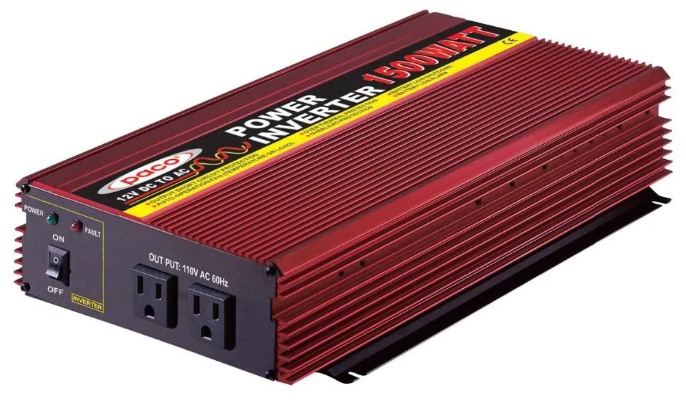 12 Volt 1500 Watt Inverter for 220v 110v Home Electrical Appliance