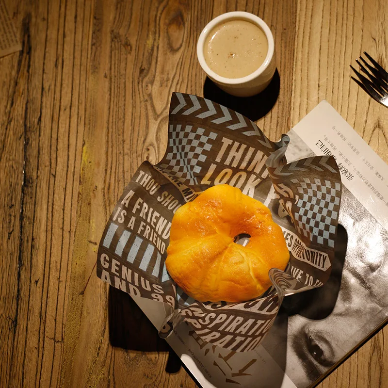 
Printable waterproof candy wax paper chocolate wrapping for baking 
