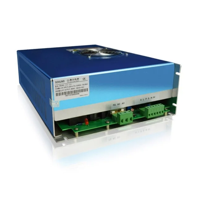 DY20 reci 150w co2 laser tube cutting machine parts module power supply