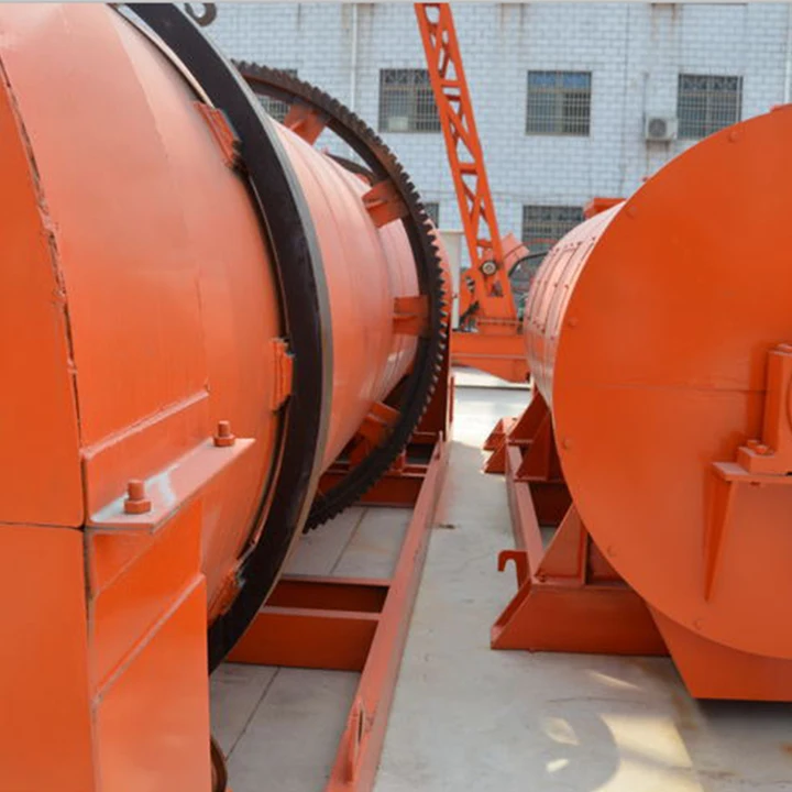 Rotary Drum Churning Granulator for Making Fertilizer Pellet Machines 1 YEAR Field Installation Commissioning and Training