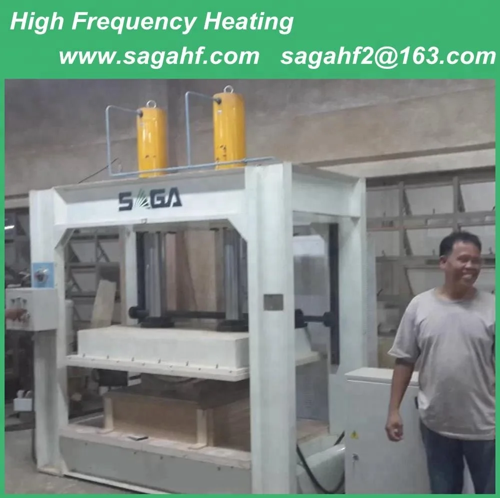 Высокочастотная изогнутая фанерная машина горячего прессования HF, распродажа