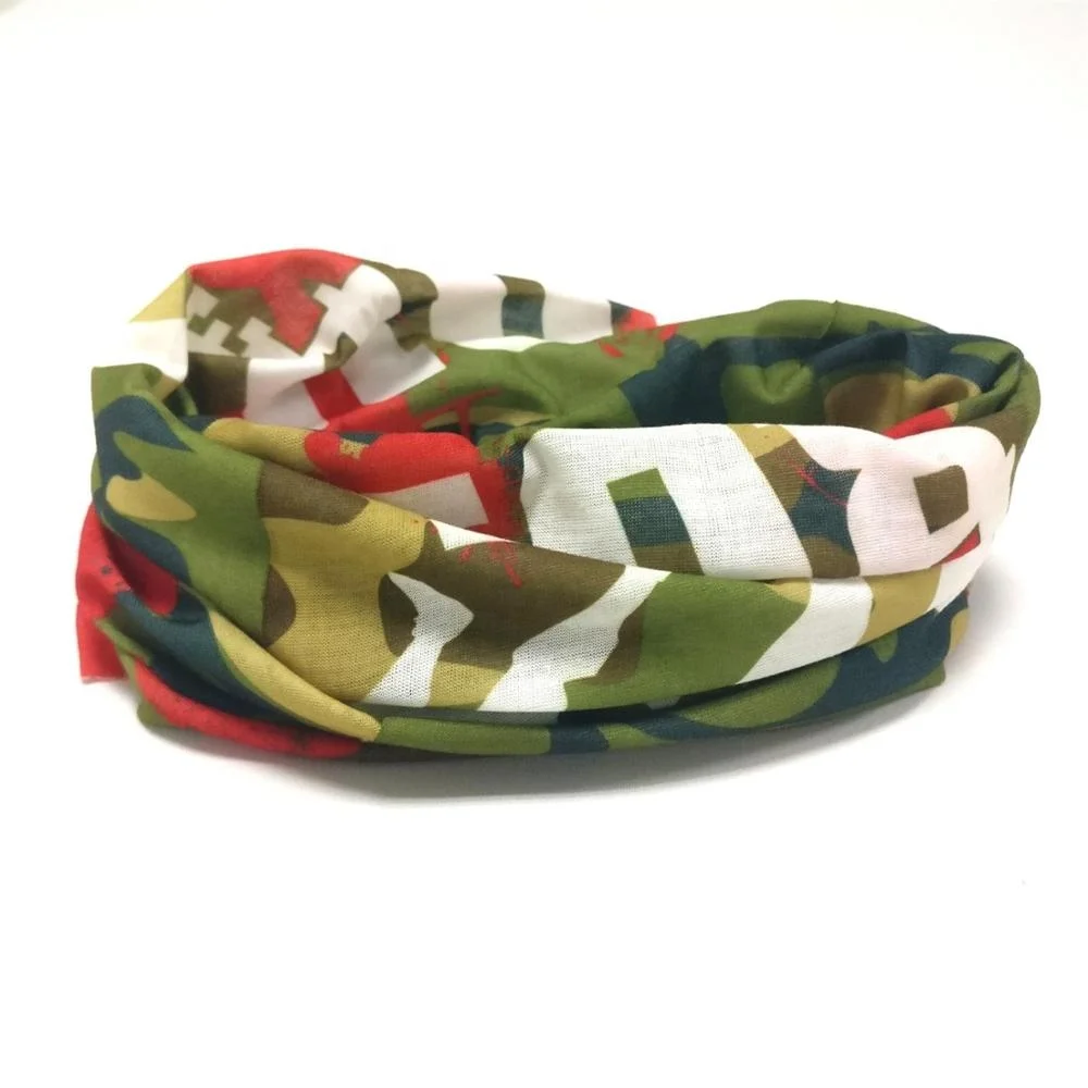 
seamless tubular camo pattern bandana for men/camouflage bandana 