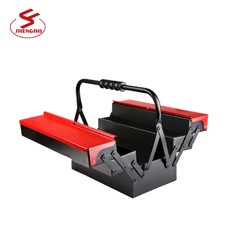2019 professional OEM/ODM custom LOGO metal tool box for portable toolbox