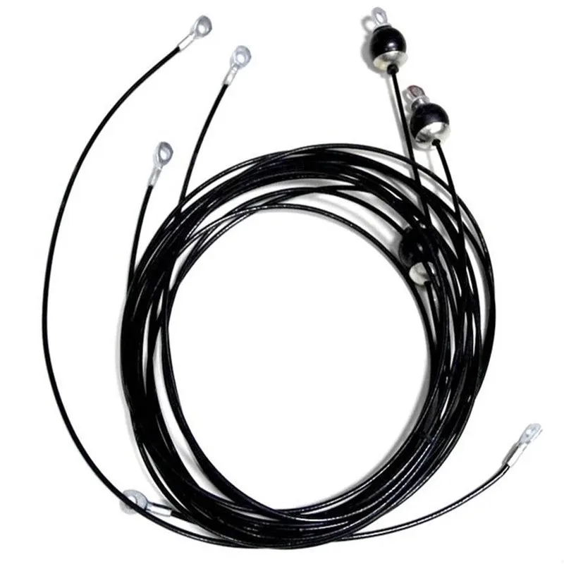 Good quality 5mm 3 meters gym wire rope heavy duty steel cable