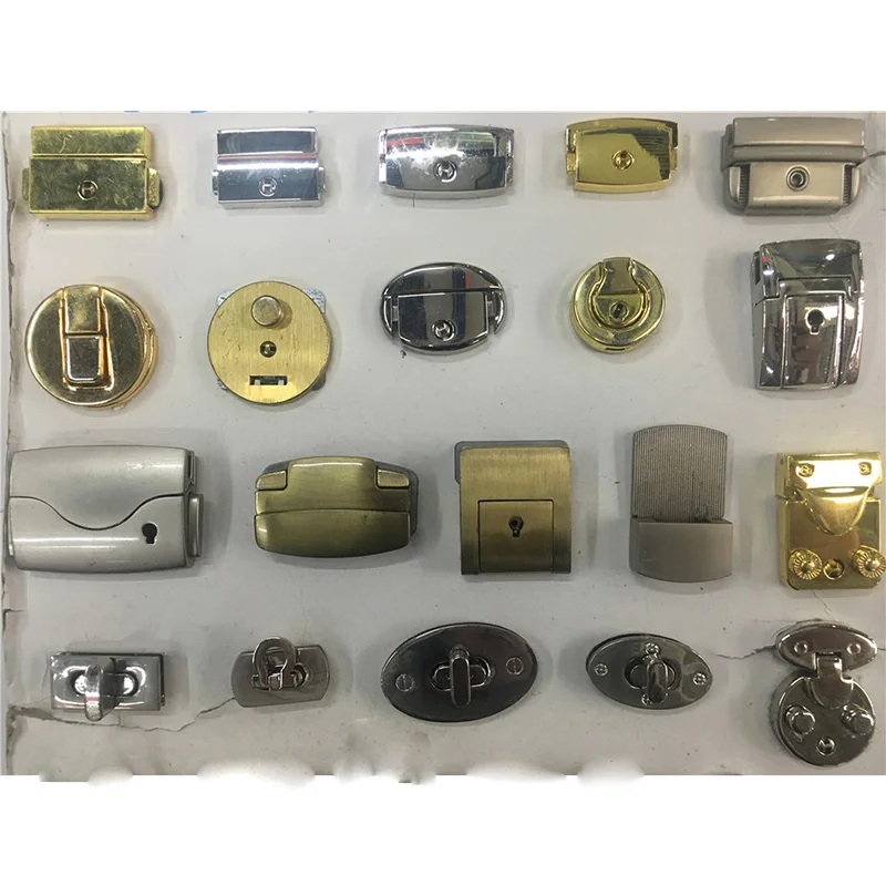 leather bag metal fittings fashion twist lock for handbags/purse